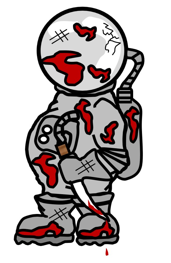 Poor Dirty Astronauts Logo_Halloween1