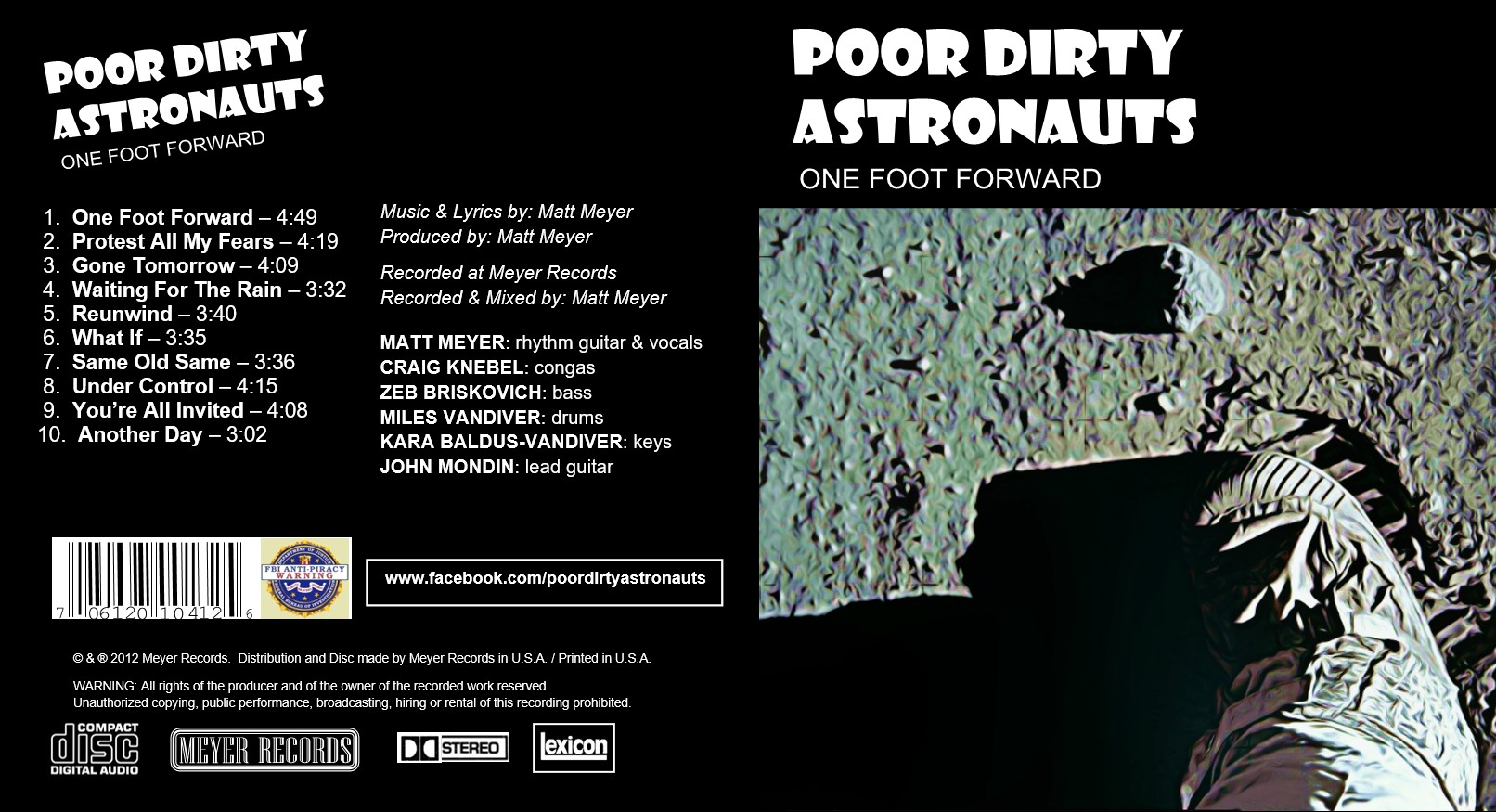 One Foot Forward - Album Art