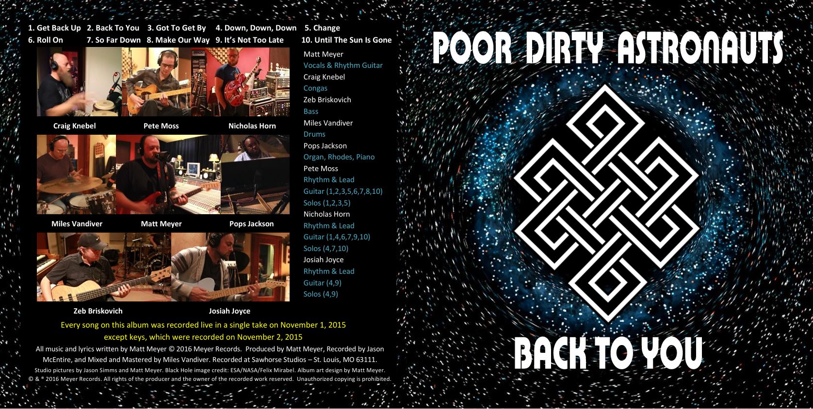 Back To You - Album Art